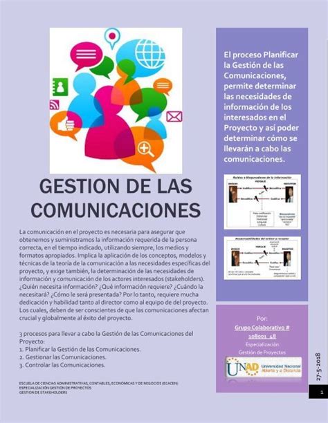 Artículo 5 Gestión De Las Comunicaciones