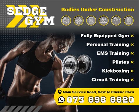 Sedge - Going to the gym is always something you wish you'd started