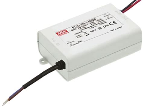 PCD 25 700B Mean Well Mean Well Constant Current LED Driver 25 2W 24