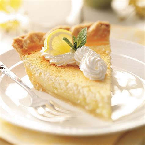 Moms Lemon Custard Pie Recipe Taste Of Home