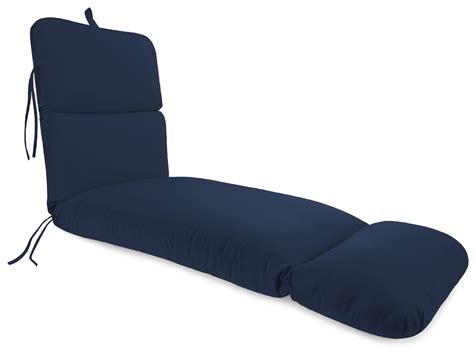 Jordan Manufacturing X Blue Rectangle Chaise Lounge Outdoor