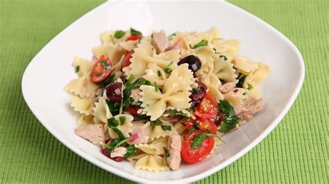 Italian Tuna Pasta Salad Recipe Laura Vitale Laura In The Kitchen