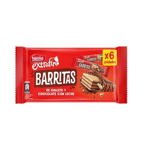 Comprar Barritas Nestle De Galleta Y Chocolate Con Leche Unidades