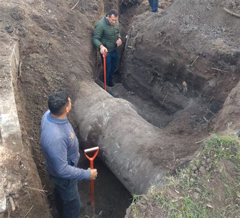 Avanza extensión de la red cloacal La Mañana