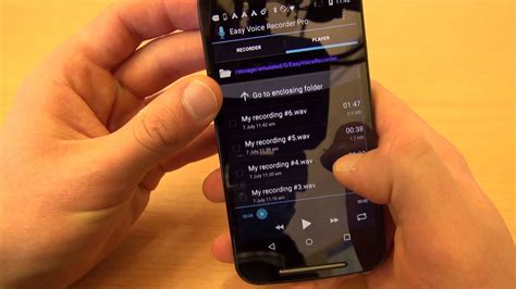 Beginners Guide To Using Easy Voice Record Pro Android Youtube