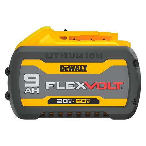 DeWALT DCB609 FLEXVOLT 20 V 60 V Li Ion 9 0 Ah Battery TOOLSiD