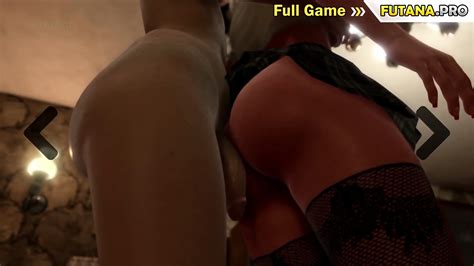 D Futa On Femboy And Girl Dickgirl MILF And Guy And Girl Have Animated Anal Sex