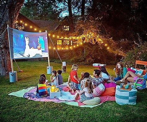 The Ultimate Guide To A Perfect Backyard Movie Night Today We Date