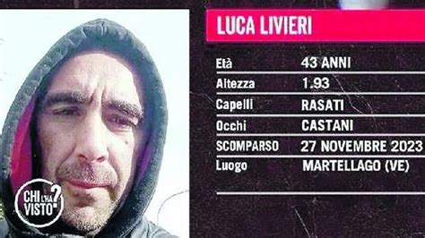 Luca Livieri è stato ritrovato vivo dalla moglie Bigodino