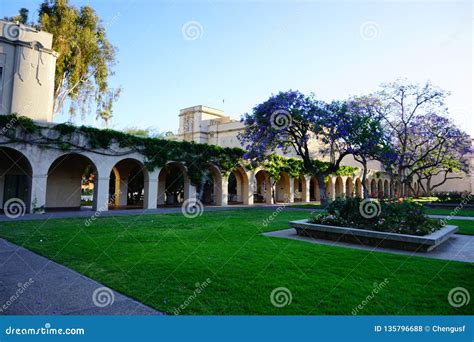 The campus of Caltech editorial stock photo. Image of outdoors - 135796688