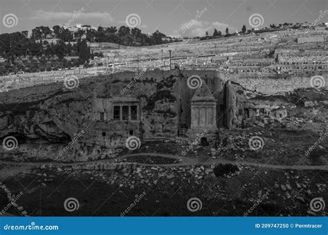 Tomb Of The Prophet Zechariah And The Tomb Of Bnei Khezir Jerusalem