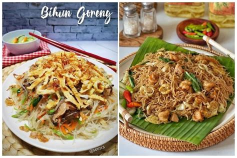 19 Resep Bihun Goreng Spesial Enak Praktis Dan Mudah Dibuat Bumbu Lapis