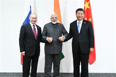 Xi Putin Modi Pledge To Bolster Trilateral Cooperation For World