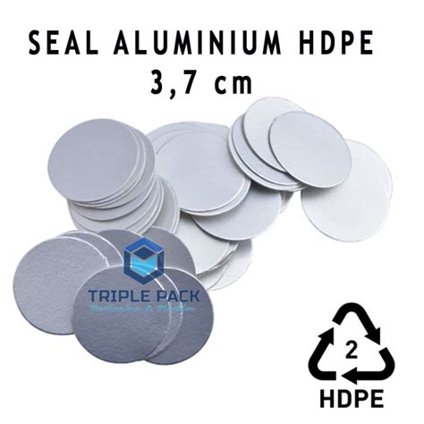 Isi 20pcs Segel Seal Aluminium Foil 37 Cm 37 Mm Seal Induksi Tutup