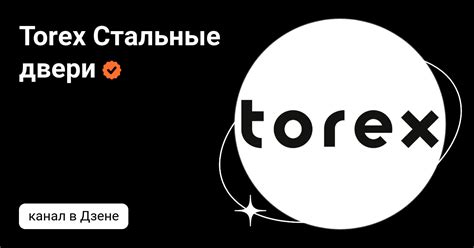 Torex Стальные двери | Дзен