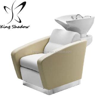 Kingshadow Barber Shop Salon Furniture Set Shampoo Chairs Backwash Bowl