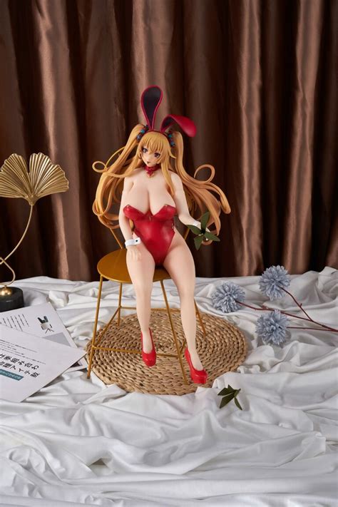 Caroline Yuri Bunny Ver 1ft6 45cm Anime Tiny Silicone Sex Doll VSDoll