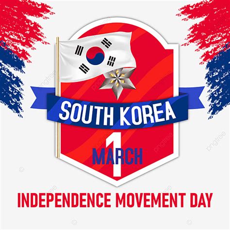 Busan South Korea Vector Art Png South Korea 1 March Independence