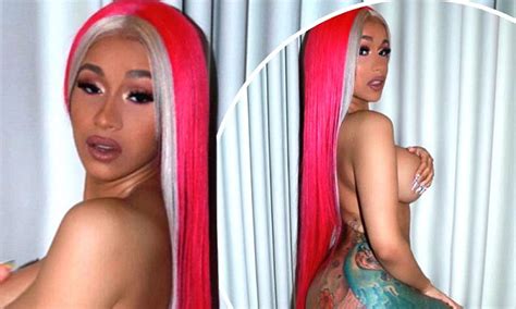 Cardi B Shares Another Seductive Nude Photo As She Boldly Declares I Do What I Like Daily