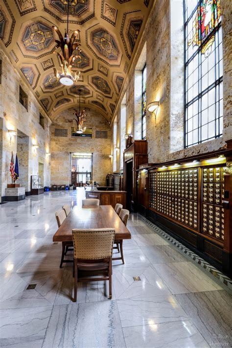 The Great Hall Indiana State Library Jhumbracht Photography