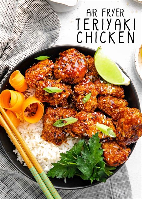 Air Fryer Teriyaki Chicken Mom On Timeout