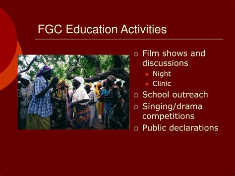 PPT - Navrongo FGC Trial: Impact & Lessons Learned PowerPoint