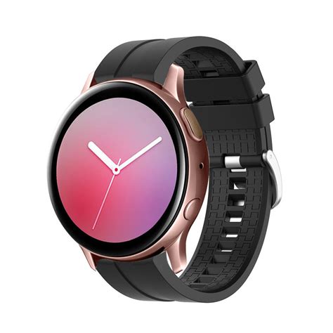 Samsung Galaxy Watch Active Extreme Silikonarmband Schwarz