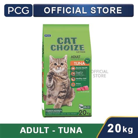 Jual Cat Choize Dry Adult Cat Food Tuna 20 Kg Shopee Indonesia