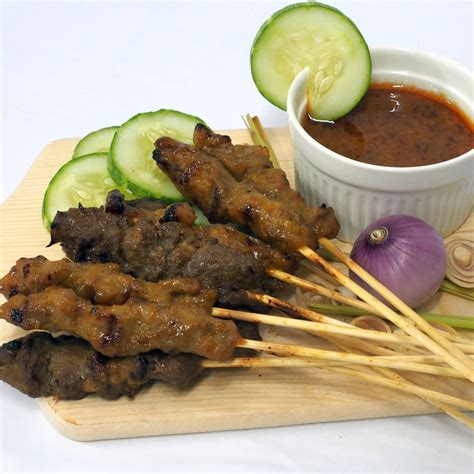 Cooked Satay (Beef, 50s Regular) – City Satay Online