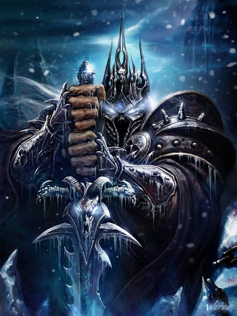 Illustration Anime Arthas Comics Mythology World Of Warcraft Wrath