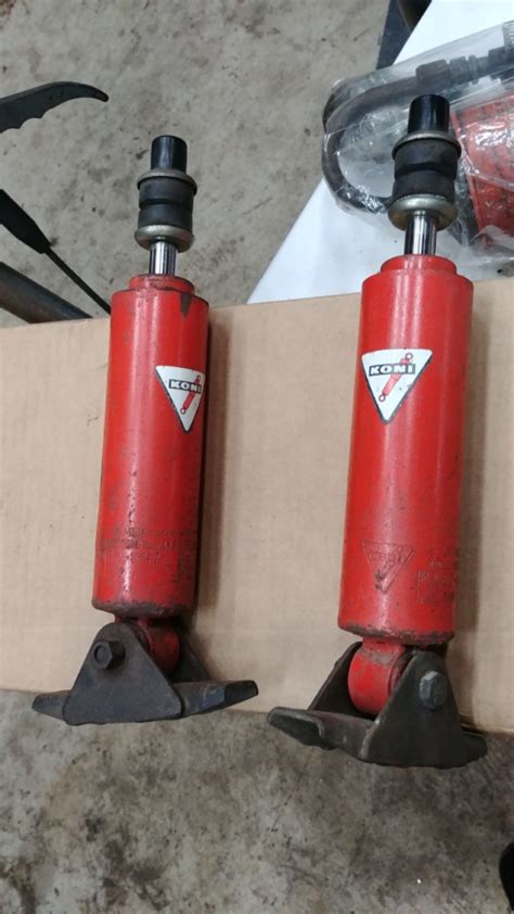 Sunbeam Alpine Tiger Used Koni Pair Of Front Shocks And Lower Mounts Sunbeam Tiger Parts