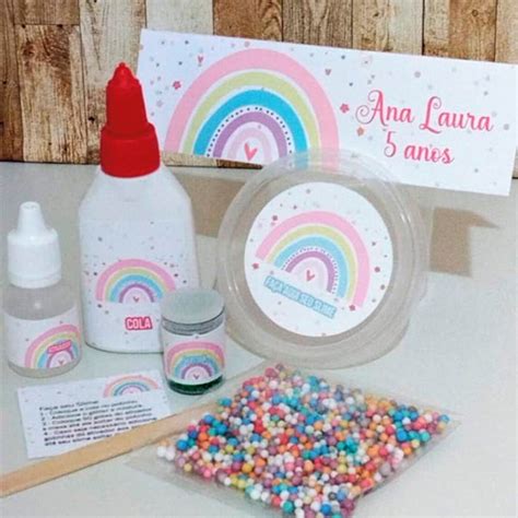 Kit Slime Loja Tati Arts Festas Elo Produtos Especiais