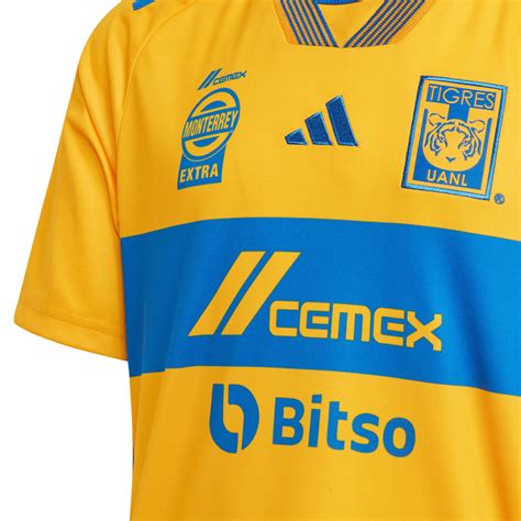 Adidas Tigres UANL 2023 24 Youth Home Stadium Jersey WeGotSoccer