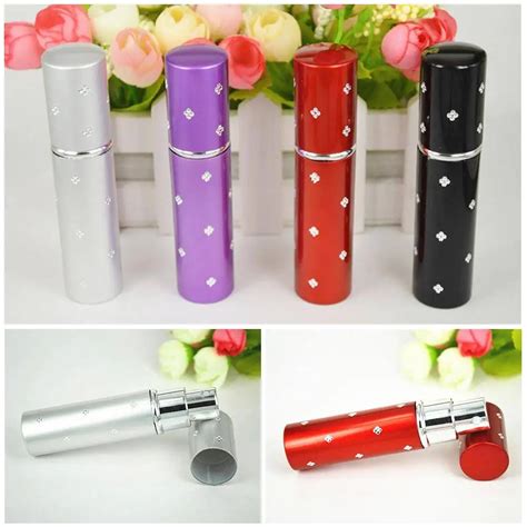 10ml Portable Perfume Atomizer Refillable Travel Sample Perfume Bottles