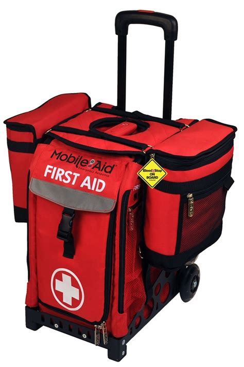 Lifesecure Mobileaid Easy Roll Modular Trauma First Aid Station First