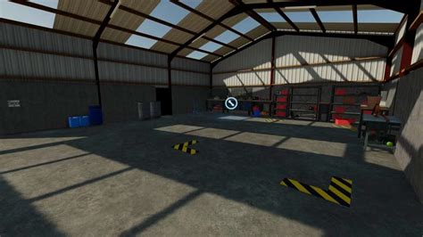 Hangar à machines et atelier FS22 v1 0 0 0 Mod FS25 Mods FS22 Mods