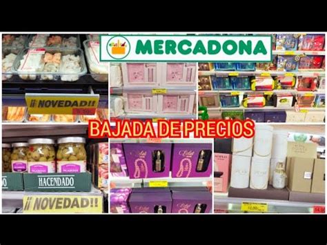 MERCADONA NOVEDADES Y BAJADA DE PRECIOS EN LA PERFUMERÍA ENERO 2024