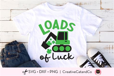 Loads Of Luck Boy St Patrick S Day Svg Dxf Png