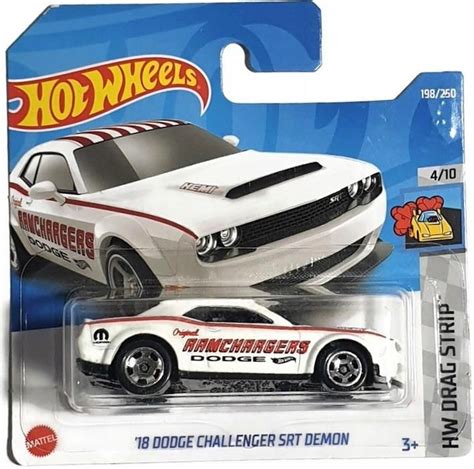 Hot Wheels 18 Dodge Challenger Srt Demon HCV31 Ceny I Opinie Ceneo Pl