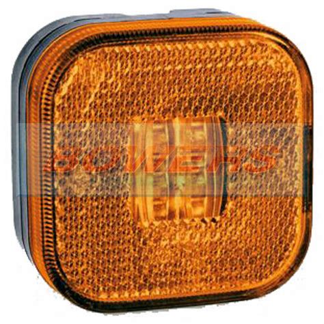 V V Man Tga Tgl Tgs Tgm Tgx Square Amber Led Side Marker Position