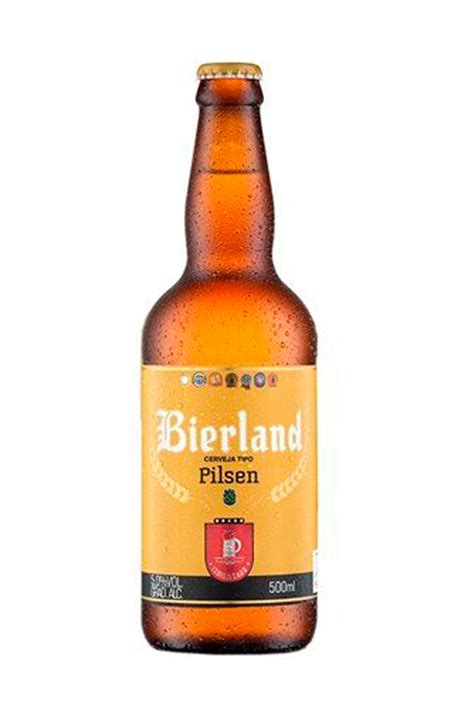 Cerveja Bierland Pilsen 500ml Comprar Em Super Adega