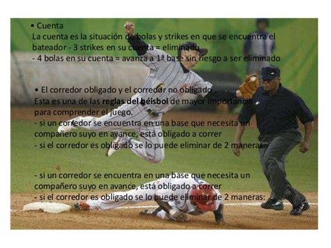 Reglas Básicas Del Béisbol