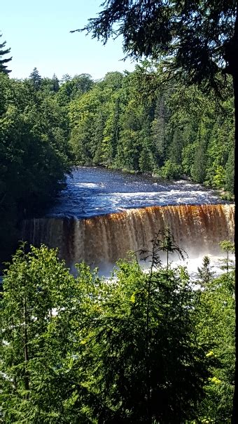 Tahquamenon Falls Mi Root Beer Falls” Travel With Cajunville