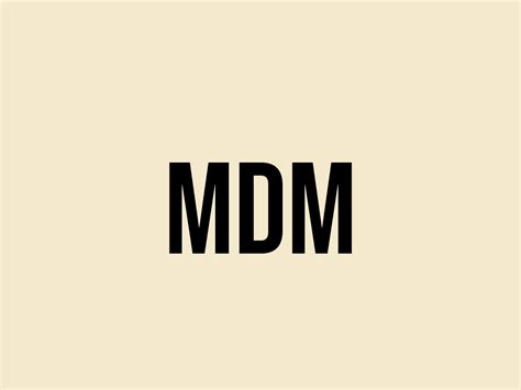 What Does Mdm Mean? - Meaning, Uses and More - FluentSlang