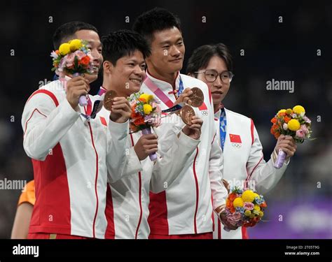 Hangzhou China S Zhejiang Province Th Oct Bronze Medalists Wu