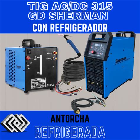 Sherman DIGITIG PULSE AC DC 315GD Soldador