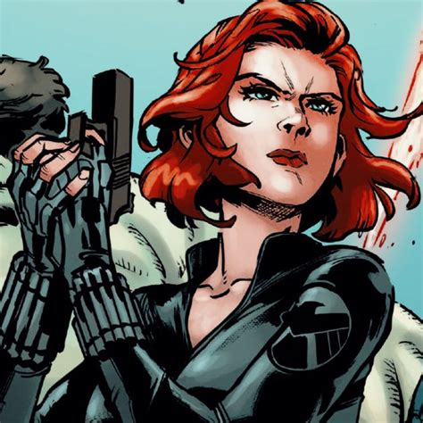 Black Widow Comic Icon Fumetti Marvel Marvel Personaggi