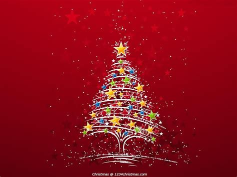 Christmas Tree Red Wallpapers - Wallpaper Cave