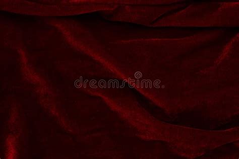 Dark Red Velvet Fabric Background Stock Photo - Image of background ...