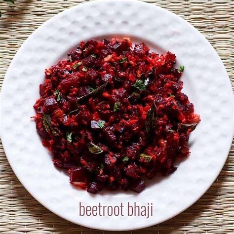 Beetroot Sabzi Dry Beetroot Curry Beetroot Bhaji